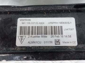 ЦЕНТРАЛЬНЫЙ ВОДЯНОЙ РАДИАТОР PORSCHE 991 99110603702