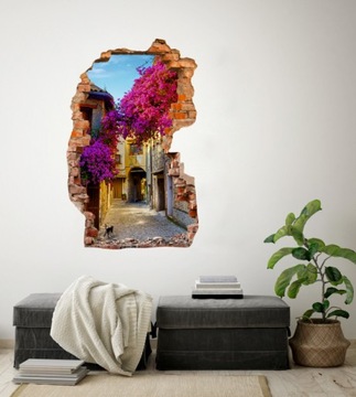 наклейки на стену фото обои Hole 701 Street