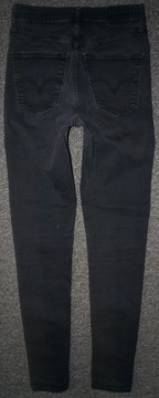 LEVI'S mile high super skinny - JEANSY RURKI WYŻSZY STAN W28L30