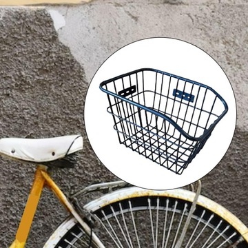 Переносная задняя корзина для велосипеда, съемная, водонепроницаемая, быстрая, антибликовая.