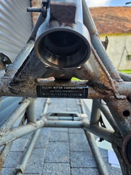 Suzuki Burgman 650 07 Frame Документы на немецком языке