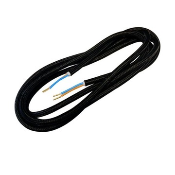 Przewód elektryczny kabel zasilający w oplocie 3 m