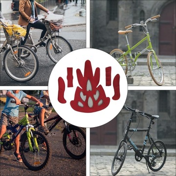 1 КОМПЛЕКТ ДОПОЛНИТЕЛЬНЫХ ПОДУШЕК ДЛЯ ВЕЛОСИПЕДНОГО ШЛЕМА