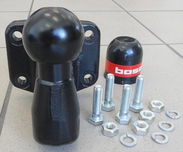 БУКСИРОВОЧНЫЙ КРЮК BOSAL + 4 НАПОРТИВНЫХ ВИНТА