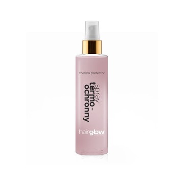 HairGlow Spray Termoochronny CLEAR Ułatwia Rozczesywanie 200ml