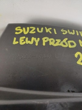 PODBĚH LEVÝ PŘEDNÍ LEVÉ SUZUKI SWIFT MK VII 7 10-17