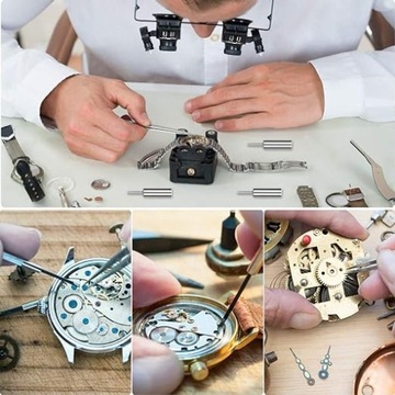 ПРОФЕССИОНАЛЬНЫЙ НАБОР ЧАСОВОГО ПРОИЗВОДИТЕЛЯ ДЛЯ РЕМОНТА ЧАСОВ, 169 ЭЛЕМЕНТОВ