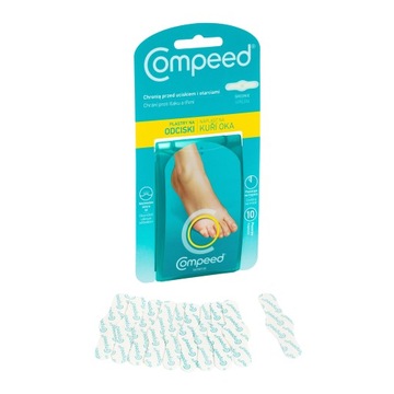 Compeed Plastry na odciski na palce, średnie 10 szt