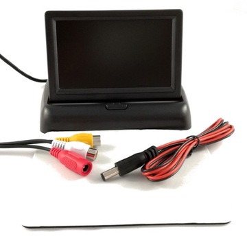 Монитор 4,3 дюйма, КОМПЛЕКТ КАМЕРЫ ЗАДНЕГО ЗАДНЕГО ПЕРЕДНЕЙ ЗАДНЕЙ ПЕРЕДНЕЙ СИСТЕМЫ, 12 В