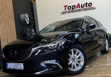 Mazda 6 III Kombi Facelifting 2016 2.2 SKYACTIV-D I-ELOOP 175KM 2017 Mazda 6 LIFT 2.2 automat HUD skora NAVI per...