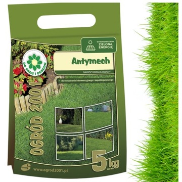 NAWÓZ DO TRAWNIKA TRAWNIKÓW TRAWY ANTYMECH OGRÓD 2001 SIARKOPOL 5KG