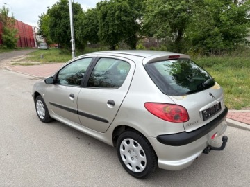 Peugeot 206 Hatchback 1.1 i 60KM 2006 PEUGEOT 206 BENZYNA KLIMA Z NIEMIEC, zdjęcie 5