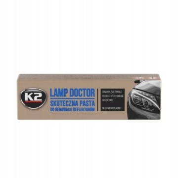 K2 LAMP DOCTOR PROTECT HEADLIGHT POLISHING PAD REFINISHING PASTE