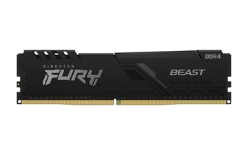 KINGSTON Fury Beast 8 ГБ оперативной памяти, 3600 МГц