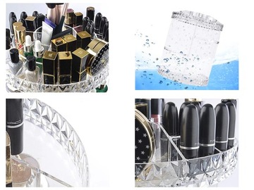 ВРАЩАЮЩИЙСЯ НА 360° ОРГАНАЙЗЕР ДЛЯ КОСМЕТИКИ И ЮВЕЛИРНЫХ ИЗДЕЛИЙ