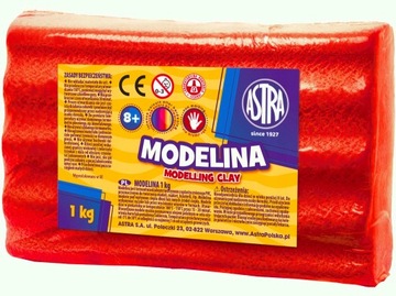 Astra MODELINA CZERWONA 1kg POLSKI produkt