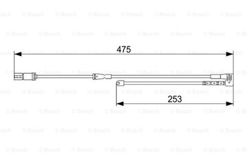 Bosch 1 987 473 548 Сигнализатор износа тормозных накладок