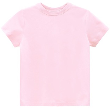 T-SHIRT DZIECIĘCY koszulka RÓŻOWA 3-4 104/110
