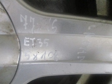 DISK 16” HLINÍK FIAT CROMA ET35