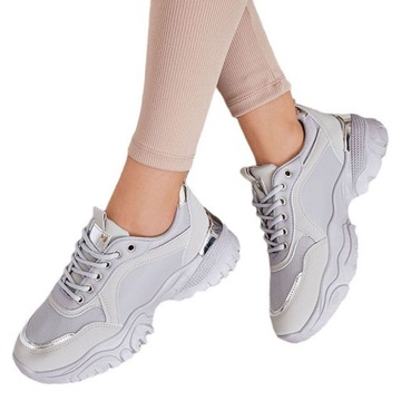 SZARE SNEAKERSY DAMSKIE FIREAN 40