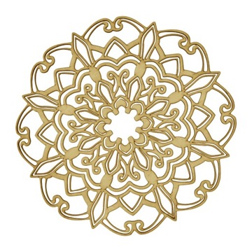 40 cm MANDALA PANEL AŻUROWY 'Wzór 3' Na wymiar