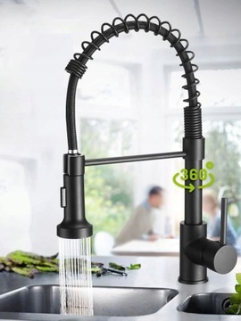 Смеситель для кухни с гибким изливом