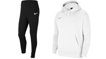 NIKE DRES BAWEŁNIANY TEAM SPODNIE+BLUZA r.M