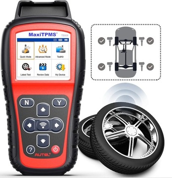 ПРОГРАММАТОР ШИННЫХ ДАТЧИКОВ AUTEL TPMS TS508 TPMS с предустановленным польским языком