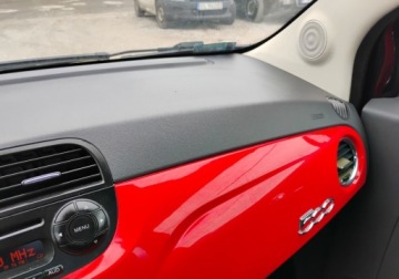 Fiat 500 II Hatchback 3d 1.3 TD 75KM 2007 Fiat 500 2007r, 1.2 Diesel. Uszkodzony prawy przod i tyl. Jezdzi. 1.2, zdjęcie 16