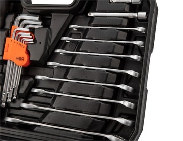 NEO Торцевые ключи 1/4' 1/2' набор из 100 шт. 10-206 ЧЕХОЛ ДЛЯ НАСАДОК TORX.