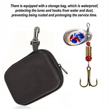 Набор из 16 искусственных приманок для рыбалки.