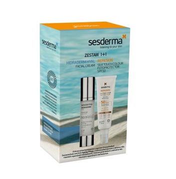 Zestaw REPASKIN SILK COLOR FACIAL + HIDRADERM HYAL