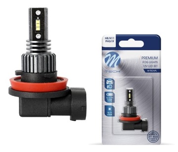 Żarówka LED SMD H8_ H11_ H16_ PHG19_ 6000K _BIAŁA