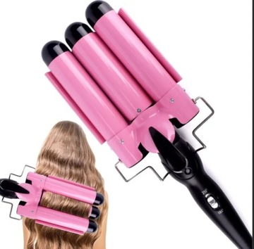 Potrójna rura Lokówka do włosów