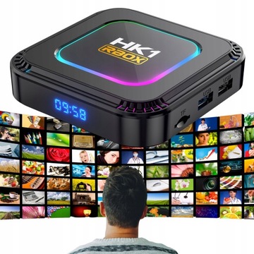 SMART BOX TV 8K 4K ANDROID 13 WIFI 6 BLUETOOTH 5.0 PRZYSTAWKA TV 2024