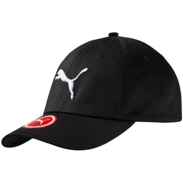 Czapka z daszkiem Puma Essential Cap Big Cat czarna 052919 01 Senior