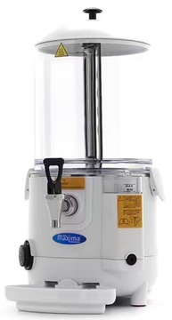 Диспенсер для горячего шоколада - 10 л - белый MAXIMA 09504002