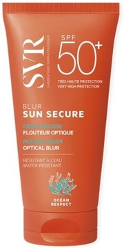 SVR SUN SECURE BLUR SPF 50 защитный солнцезащитный крем 50мл