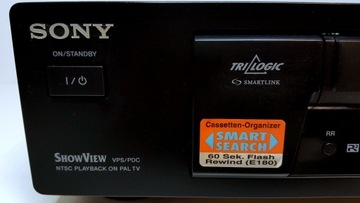 SONY HiFi СТЕРЕОВИДЕОМАТИК С 6 ГОЛОВКАМИ SP/LP + ПУЛЬТ ДУ