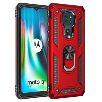 БРОНЯНОЕ КОЛЬЦО БРОНЯНЫЙ ЧЕХОЛ ДЛЯ MOTOROLA E7 PLUS+СТЕКЛО