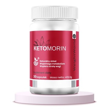 KETOMORIN zielona herbata guma akacjowa chrom