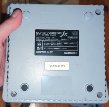 SNES Junior Super Famicom Jr THS7316 RGB AMP, картонная коробка с 1 чипом, набор из 2 пэдов