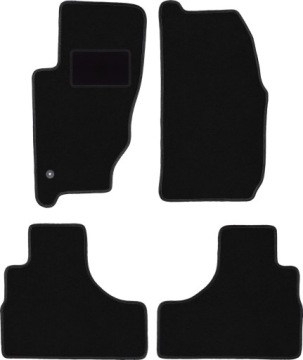 velurové autokoberce pro automobily: Jeep Cherokee Liberty Kj terénní (2002-2)