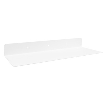 PÓŁKA WISZĄCA PROSTA REGAŁ METAL LOFT 36CM BIAŁA