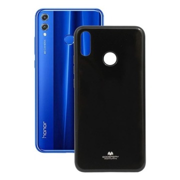 Etui Obudowa Pokrowiec Case do Honor 8X Futerał Mercury JELLY czarny