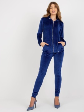 ВЕЛУРОВЫЙ СПОРТИВНЫЙ КОСТЮМ ЖЕНСКИЙ с КАПЮШОНОМ на молнии, ВЕЛОР F087 серый XL