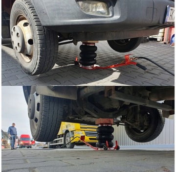 PODNOŚNIK PNEUMATYCZNY BAŁWANEK PODUSZKA PODUSZKOWY 3500 kg 3.5T + GUMA