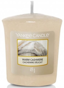 YANKEE CANDLE Warm Cashmere SAMPLER ŚWIECZKA 49g
