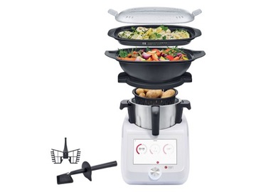 SilverCrest Monsieur Cuisine Умный кухонный комбайн 1200 Вт с крышкой RATY 691