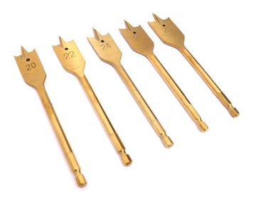 СВЕРЛА ПЛОСКИЕ ДЛЯ ДЕРЕВА, 16 ШТ.